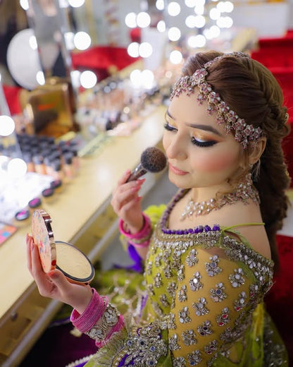 Kashe's Flawless Face Bundle - Includes Foundation, Compact powder & Beauty Blender