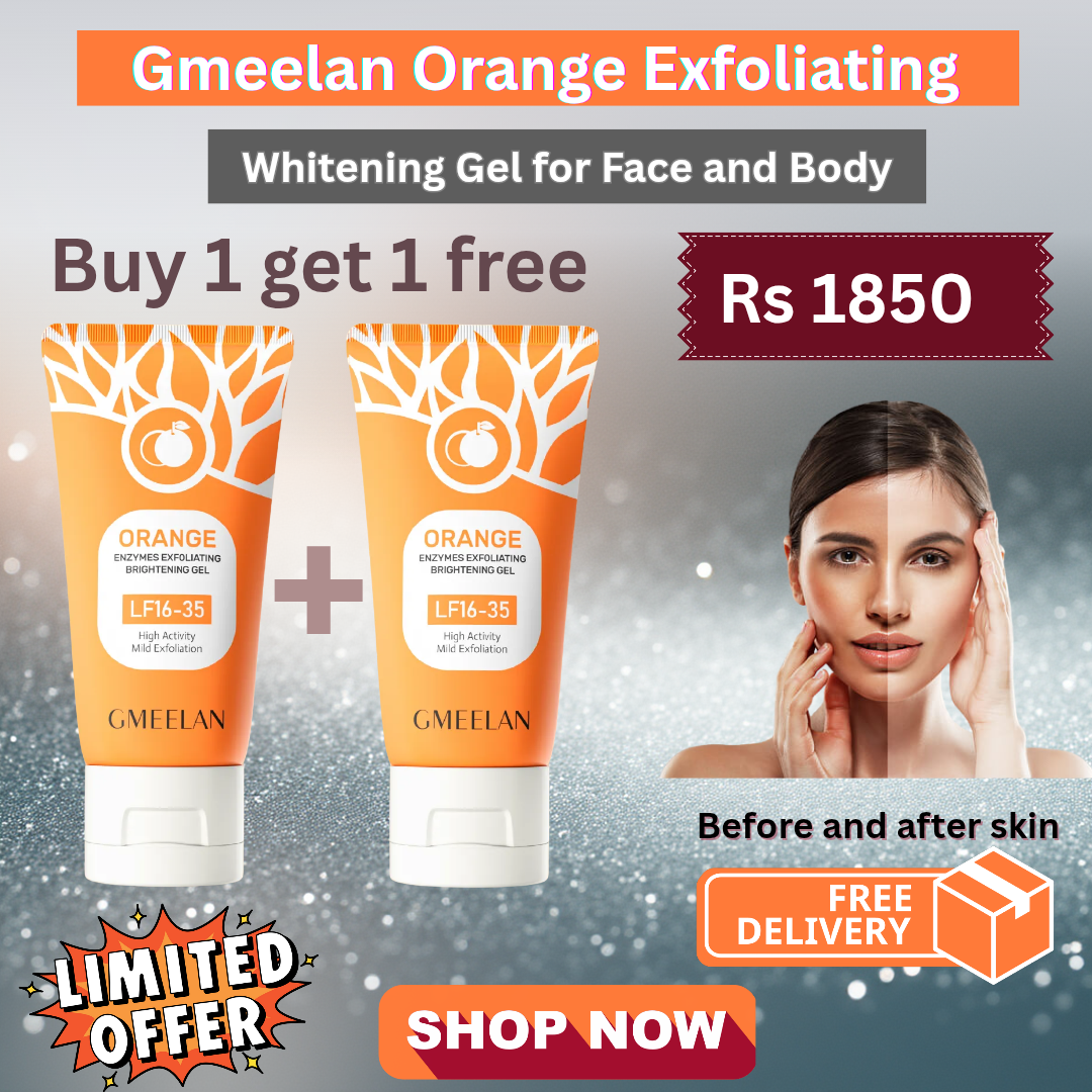 Gmeelan Orange Exfoliating Gel ( By One Get 1 Free )