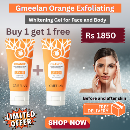 Gmeelan Orange Exfoliating Gel ( By One Get 1 Free )